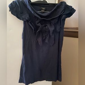 Deletta Tee Top with Flower